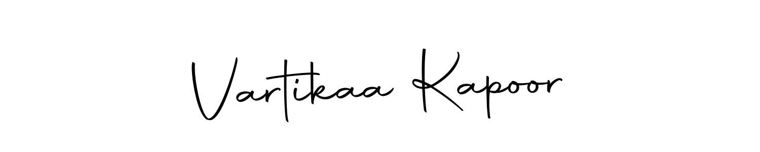 Make a beautiful signature design for name Vartikaa Kapoor. Use this online signature maker to create a handwritten signature for free. Vartikaa Kapoor signature style 10 images and pictures png