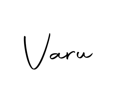 Varu stylish signature style. Best Handwritten Sign (Autography-DOLnW) for my name. Handwritten Signature Collection Ideas for my name Varu. Varu signature style 10 images and pictures png