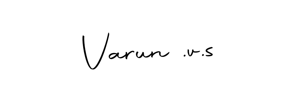 Varun .v.s stylish signature style. Best Handwritten Sign (Autography-DOLnW) for my name. Handwritten Signature Collection Ideas for my name Varun .v.s. Varun .v.s signature style 10 images and pictures png