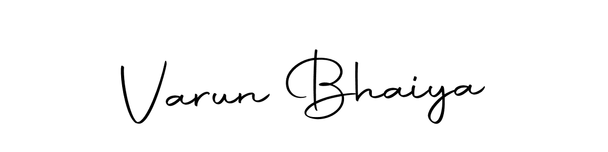 Design your own signature with our free online signature maker. With this signature software, you can create a handwritten (Autography-DOLnW) signature for name Varun Bhaiya. Varun Bhaiya signature style 10 images and pictures png