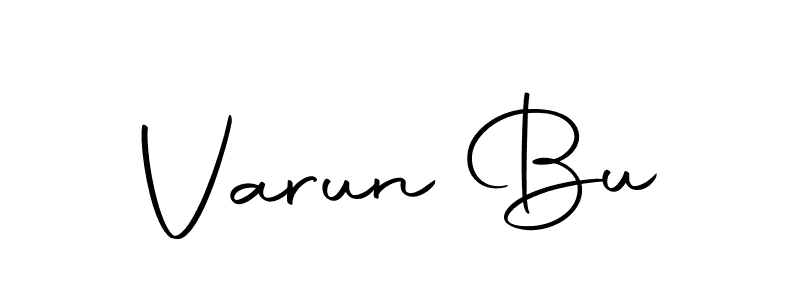 Make a beautiful signature design for name Varun Bu. With this signature (Autography-DOLnW) style, you can create a handwritten signature for free. Varun Bu signature style 10 images and pictures png