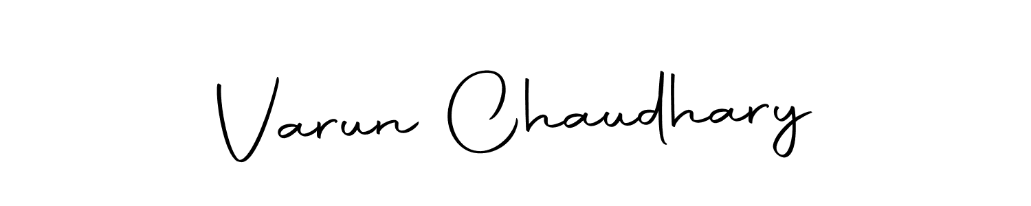 Make a beautiful signature design for name Varun Chaudhary. With this signature (Autography-DOLnW) style, you can create a handwritten signature for free. Varun Chaudhary signature style 10 images and pictures png