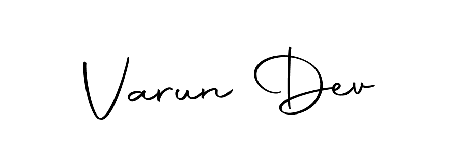 Make a short Varun Dev signature style. Manage your documents anywhere anytime using Autography-DOLnW. Create and add eSignatures, submit forms, share and send files easily. Varun Dev signature style 10 images and pictures png