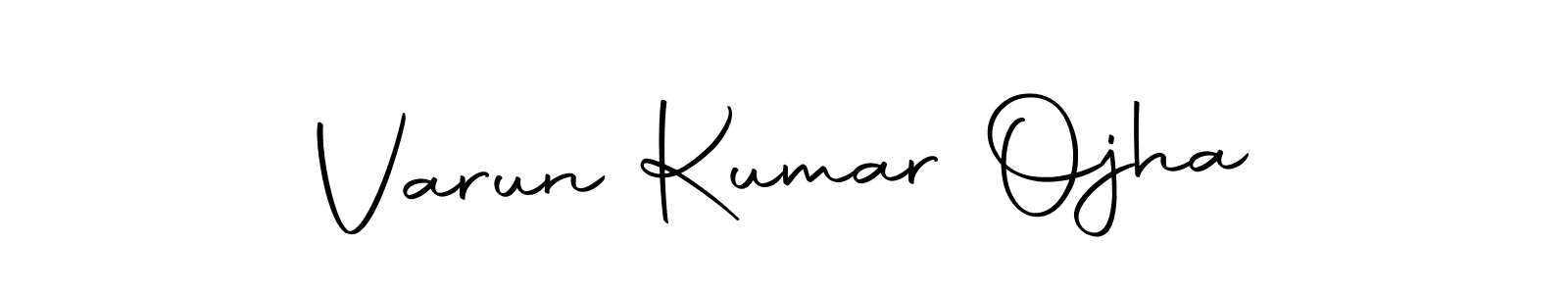 Design your own signature with our free online signature maker. With this signature software, you can create a handwritten (Autography-DOLnW) signature for name Varun Kumar Ojha. Varun Kumar Ojha signature style 10 images and pictures png