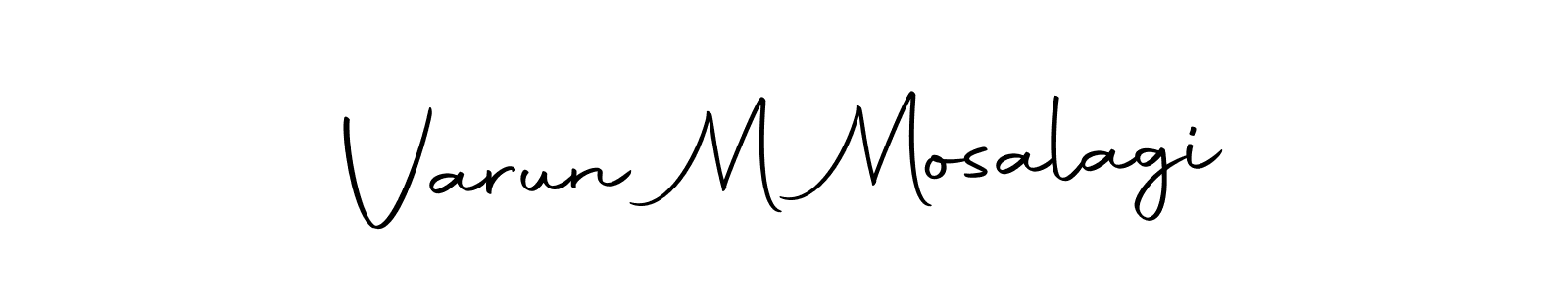 The best way (Autography-DOLnW) to make a short signature is to pick only two or three words in your name. The name Varun M Mosalagi include a total of six letters. For converting this name. Varun M Mosalagi signature style 10 images and pictures png