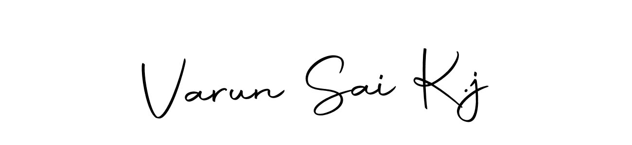 if you are searching for the best signature style for your name Varun Sai K.j. so please give up your signature search. here we have designed multiple signature styles  using Autography-DOLnW. Varun Sai K.j signature style 10 images and pictures png