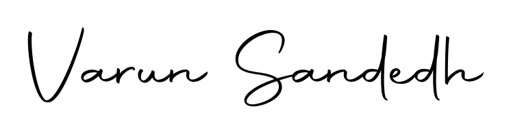 A modern signature idea for name Varun Sandedh using Autography-DOLnW font. Clean strokes and elegant curves make it stand out instantly. Varun Sandedh signature style 10 images and pictures png