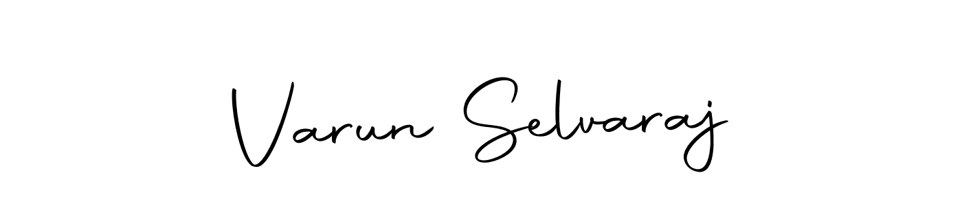 Design your own signature with our free online signature maker. With this signature software, you can create a handwritten (Autography-DOLnW) signature for name Varun Selvaraj. Varun Selvaraj signature style 10 images and pictures png