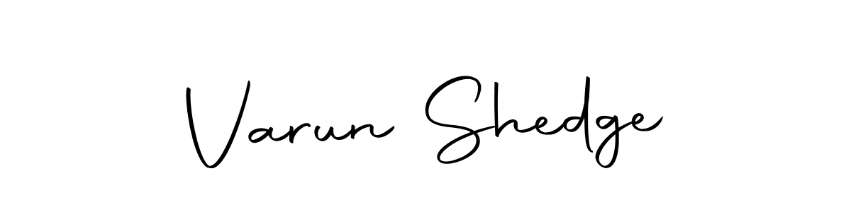 Varun Shedge stylish signature style. Best Handwritten Sign (Autography-DOLnW) for my name. Handwritten Signature Collection Ideas for my name Varun Shedge. Varun Shedge signature style 10 images and pictures png