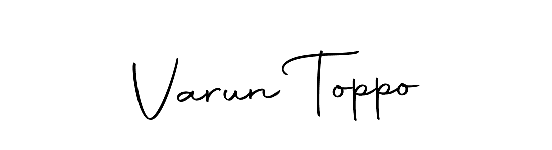 You should practise on your own different ways (Autography-DOLnW) to write your name (Varun Toppo) in signature. don't let someone else do it for you. Varun Toppo signature style 10 images and pictures png
