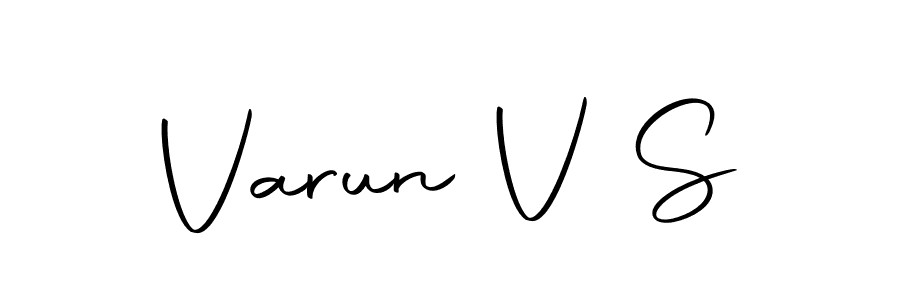 It looks lik you need a new signature style for name Varun V S. Design unique handwritten (Autography-DOLnW) signature with our free signature maker in just a few clicks. Varun V S signature style 10 images and pictures png