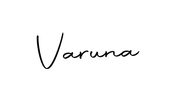Also we have Varuna name is the best signature style. Create professional handwritten signature collection using Autography-DOLnW autograph style. Varuna signature style 10 images and pictures png