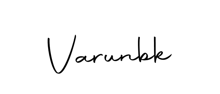 Also we have Varunbk name is the best signature style. Create professional handwritten signature collection using Autography-DOLnW autograph style. Varunbk signature style 10 images and pictures png