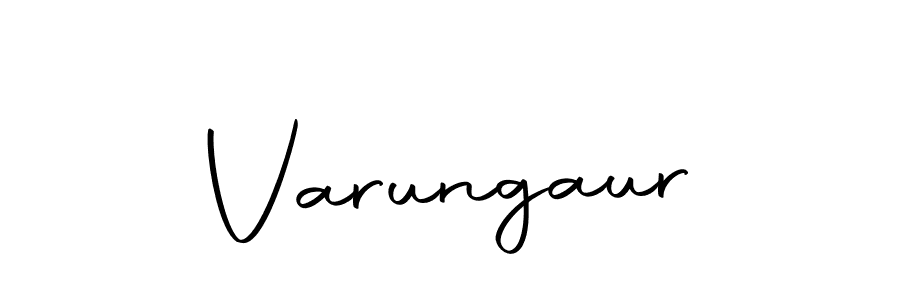 How to make Varungaur name signature. Use Autography-DOLnW style for creating short signs online. This is the latest handwritten sign. Varungaur signature style 10 images and pictures png