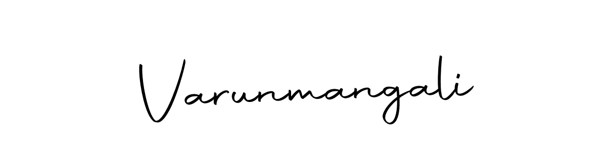 Design your own signature with our free online signature maker. With this signature software, you can create a handwritten (Autography-DOLnW) signature for name Varunmangali. Varunmangali signature style 10 images and pictures png