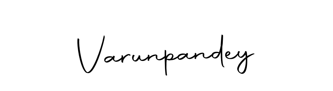 Varunpandey stylish signature style. Best Handwritten Sign (Autography-DOLnW) for my name. Handwritten Signature Collection Ideas for my name Varunpandey. Varunpandey signature style 10 images and pictures png