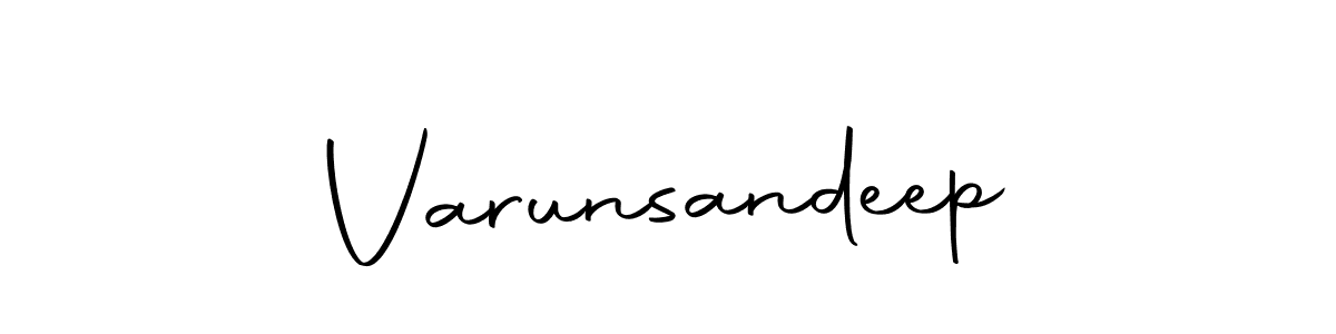 You should practise on your own different ways (Autography-DOLnW) to write your name (Varunsandeep) in signature. don't let someone else do it for you. Varunsandeep signature style 10 images and pictures png