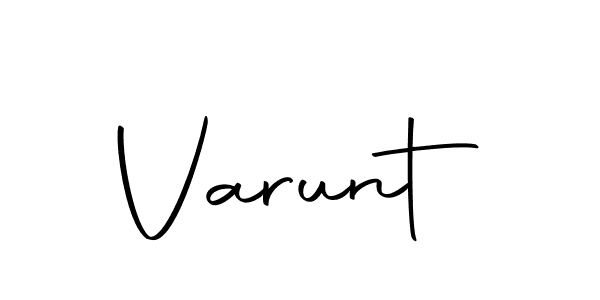 Make a beautiful signature design for name Varunt. With this signature (Autography-DOLnW) style, you can create a handwritten signature for free. Varunt signature style 10 images and pictures png