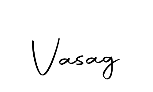 Make a beautiful signature design for name Vasag. With this signature (Autography-DOLnW) style, you can create a handwritten signature for free. Vasag signature style 10 images and pictures png