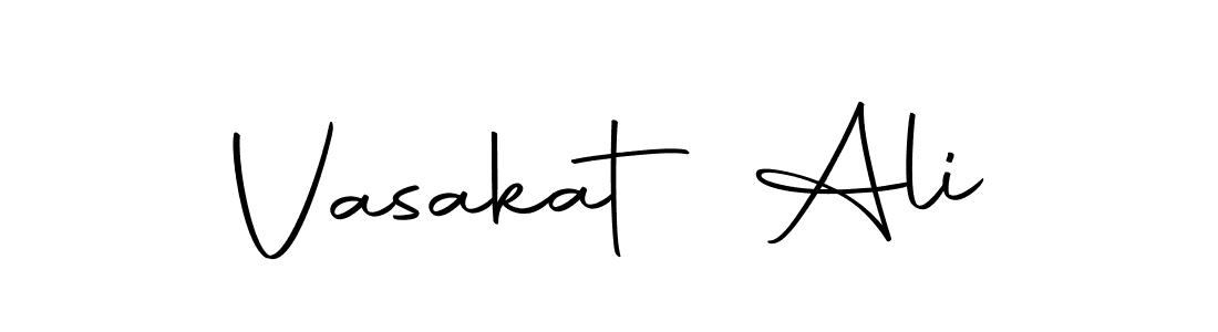 Here are the top 10 professional signature styles for the name Vasakat Ali. These are the best autograph styles you can use for your name. Vasakat Ali signature style 10 images and pictures png