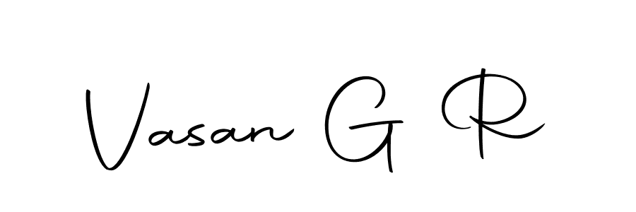 Make a short Vasan G R signature style. Manage your documents anywhere anytime using Autography-DOLnW. Create and add eSignatures, submit forms, share and send files easily. Vasan G R signature style 10 images and pictures png