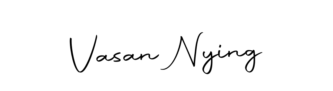 You can use this online signature creator to create a handwritten signature for the name Vasan Nying. This is the best online autograph maker. Vasan Nying signature style 10 images and pictures png