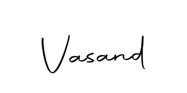 You can use this online signature creator to create a handwritten signature for the name Vasand. This is the best online autograph maker. Vasand signature style 10 images and pictures png