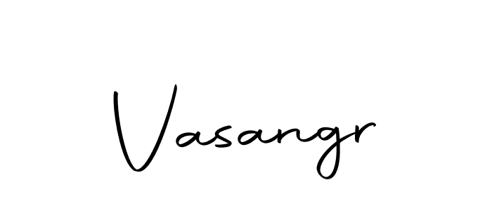 Vasangr stylish signature style. Best Handwritten Sign (Autography-DOLnW) for my name. Handwritten Signature Collection Ideas for my name Vasangr. Vasangr signature style 10 images and pictures png