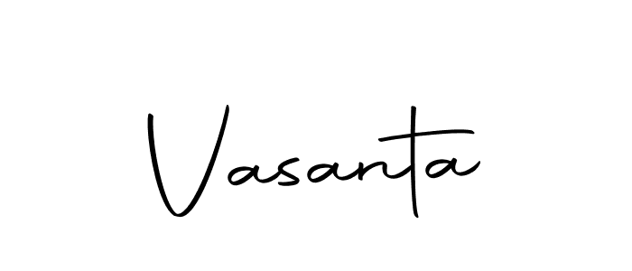 You should practise on your own different ways (Autography-DOLnW) to write your name (Vasanta) in signature. don't let someone else do it for you. Vasanta signature style 10 images and pictures png