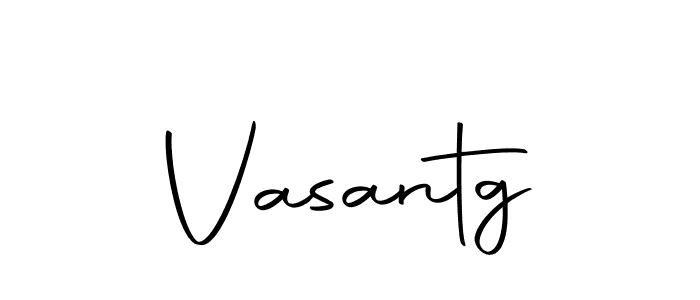 Vasantg stylish signature style. Best Handwritten Sign (Autography-DOLnW) for my name. Handwritten Signature Collection Ideas for my name Vasantg. Vasantg signature style 10 images and pictures png