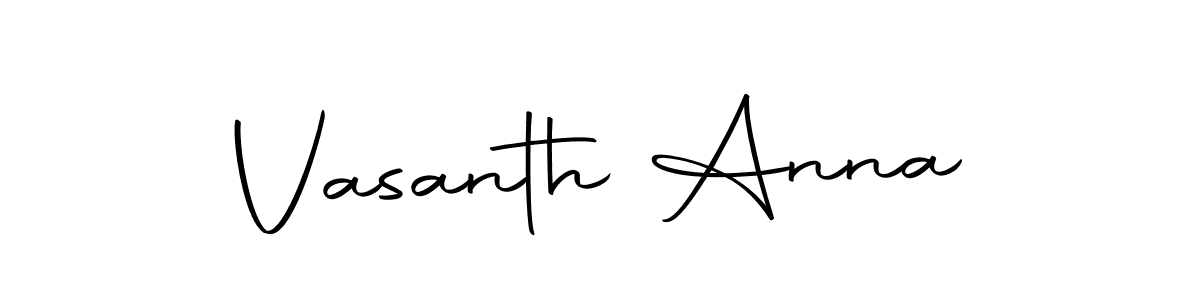 Vasanth Anna stylish signature style. Best Handwritten Sign (Autography-DOLnW) for my name. Handwritten Signature Collection Ideas for my name Vasanth Anna. Vasanth Anna signature style 10 images and pictures png