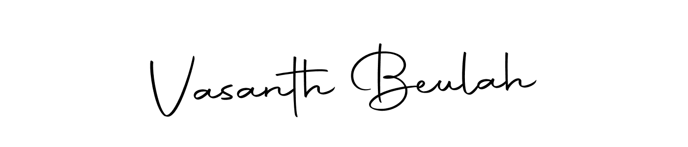 Make a beautiful signature design for name Vasanth Beulah. With this signature (Autography-DOLnW) style, you can create a handwritten signature for free. Vasanth Beulah signature style 10 images and pictures png