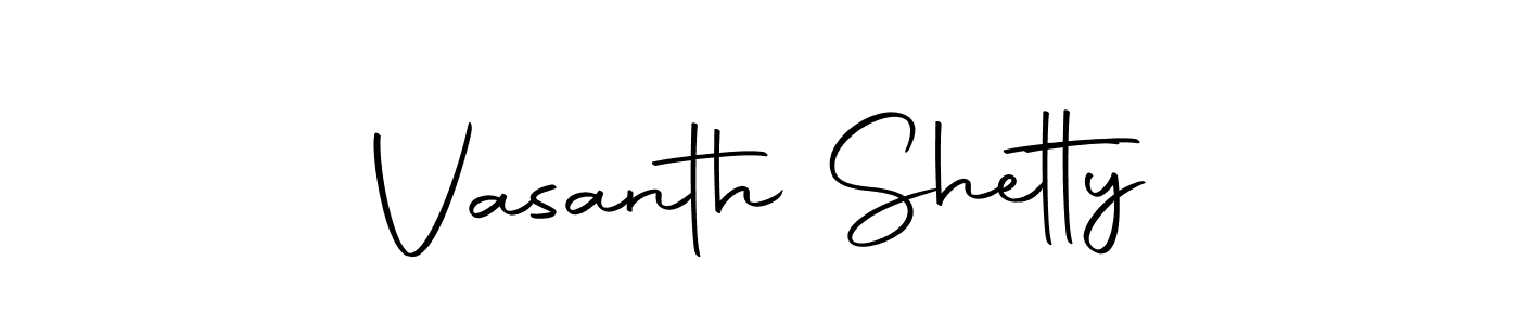 How to make Vasanth Shetty signature? Autography-DOLnW is a professional autograph style. Create handwritten signature for Vasanth Shetty name. Vasanth Shetty signature style 10 images and pictures png