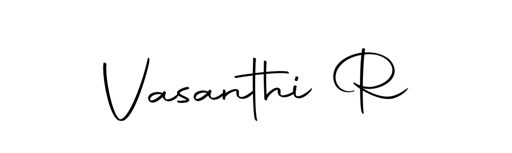 if you are searching for the best signature style for your name Vasanthi R. so please give up your signature search. here we have designed multiple signature styles  using Autography-DOLnW. Vasanthi R signature style 10 images and pictures png
