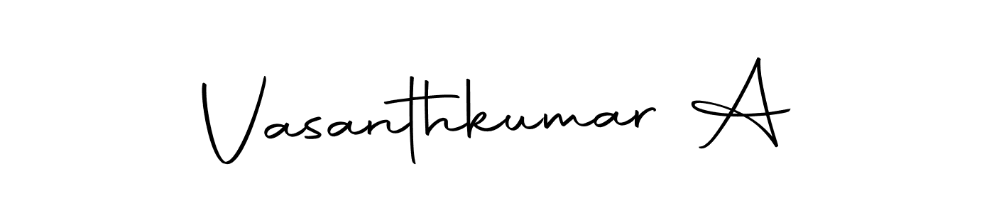 if you are searching for the best signature style for your name Vasanthkumar A. so please give up your signature search. here we have designed multiple signature styles  using Autography-DOLnW. Vasanthkumar A signature style 10 images and pictures png