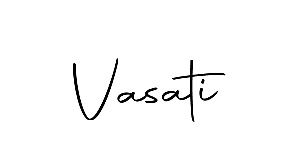 How to make Vasati signature? Autography-DOLnW is a professional autograph style. Create handwritten signature for Vasati name. Vasati signature style 10 images and pictures png