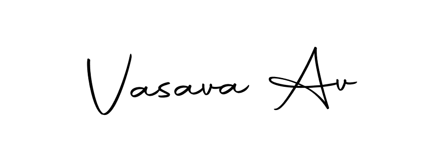 It looks lik you need a new signature style for name Vasava Av. Design unique handwritten (Autography-DOLnW) signature with our free signature maker in just a few clicks. Vasava Av signature style 10 images and pictures png
