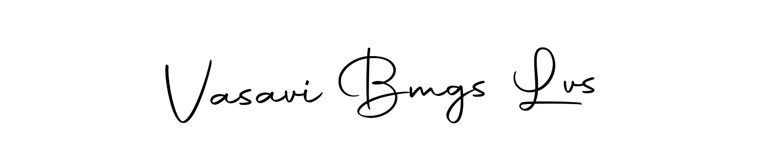 Vasavi Bmgs Lvs stylish signature style. Best Handwritten Sign (Autography-DOLnW) for my name. Handwritten Signature Collection Ideas for my name Vasavi Bmgs Lvs. Vasavi Bmgs Lvs signature style 10 images and pictures png