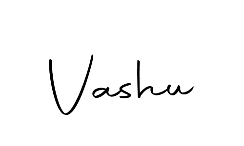 Make a beautiful signature design for name Vashu. With this signature (Autography-DOLnW) style, you can create a handwritten signature for free. Vashu signature style 10 images and pictures png