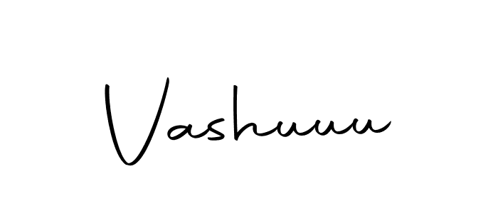 Design your own signature with our free online signature maker. With this signature software, you can create a handwritten (Autography-DOLnW) signature for name Vashuuu. Vashuuu signature style 10 images and pictures png
