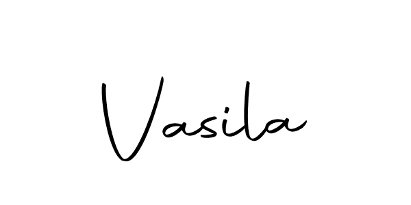 Create a beautiful signature design for name Vasila. With this signature (Autography-DOLnW) fonts, you can make a handwritten signature for free. Vasila signature style 10 images and pictures png