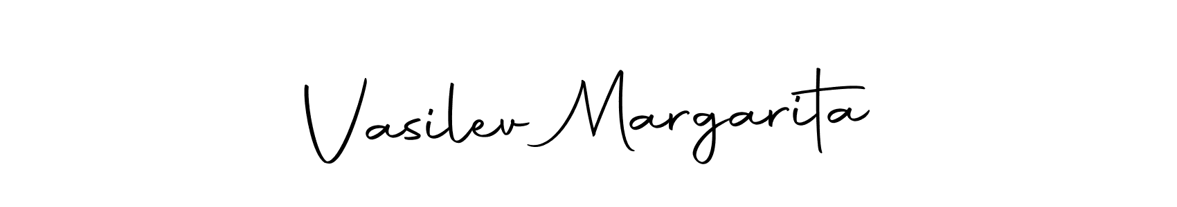 Autography-DOLnW is a professional signature style that is perfect for those who want to add a touch of class to their signature. It is also a great choice for those who want to make their signature more unique. Get Vasilev Margarita name to fancy signature for free. Vasilev Margarita signature style 10 images and pictures png