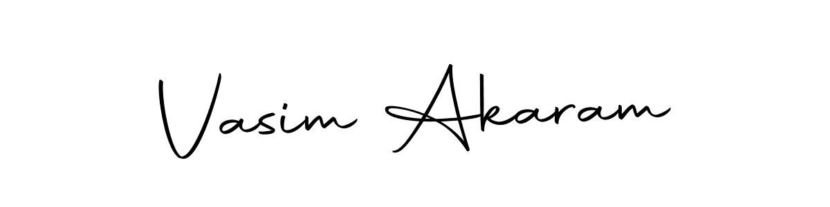 How to make Vasim Akaram signature? Autography-DOLnW is a professional autograph style. Create handwritten signature for Vasim Akaram name. Vasim Akaram signature style 10 images and pictures png