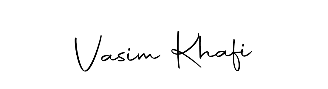 This is the best signature style for the Vasim Khafi name. Also you like these signature font (Autography-DOLnW). Mix name signature. Vasim Khafi signature style 10 images and pictures png