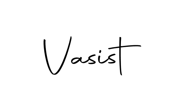 Use a signature maker to create a handwritten signature online. With this signature software, you can design (Autography-DOLnW) your own signature for name Vasist. Vasist signature style 10 images and pictures png