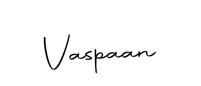 Design your own signature with our free online signature maker. With this signature software, you can create a handwritten (Autography-DOLnW) signature for name Vaspaan. Vaspaan signature style 10 images and pictures png