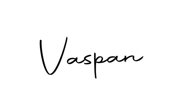 You should practise on your own different ways (Autography-DOLnW) to write your name (Vaspan) in signature. don't let someone else do it for you. Vaspan signature style 10 images and pictures png