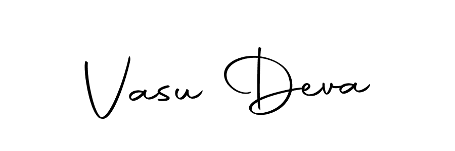 Make a beautiful signature design for name Vasu Deva. With this signature (Autography-DOLnW) style, you can create a handwritten signature for free. Vasu Deva signature style 10 images and pictures png