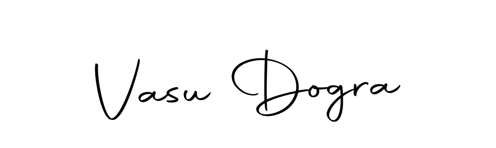 Create a beautiful signature design for name Vasu Dogra. With this signature (Autography-DOLnW) fonts, you can make a handwritten signature for free. Vasu Dogra signature style 10 images and pictures png