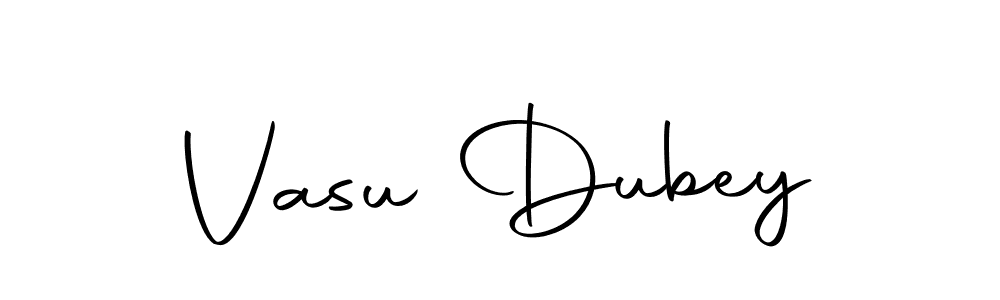 Make a beautiful signature design for name Vasu Dubey. Use this online signature maker to create a handwritten signature for free. Vasu Dubey signature style 10 images and pictures png